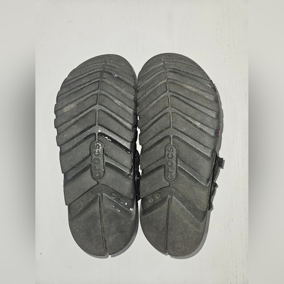 CROCS x Post Malone Collab Black & Pink Shoes. Limited Ed. Mens Sz 10, Womens 12 - Picture 4 of 13